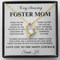 Foster Mom Heart Necklace