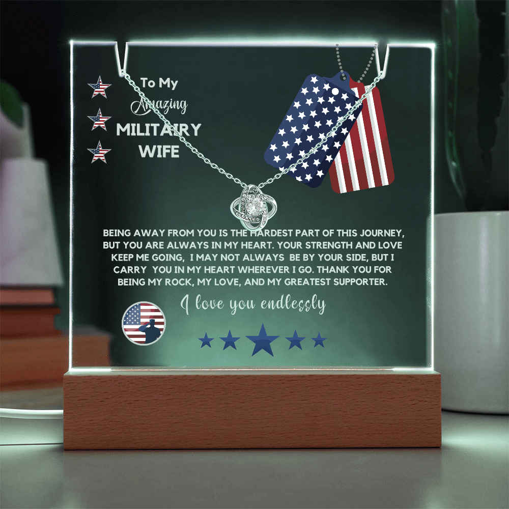 Military Wife Gift β A Timeless Expression of Love and Appreciation π