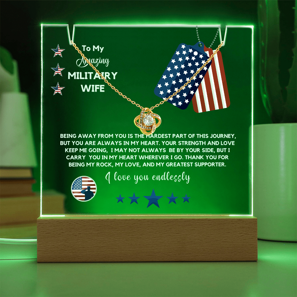 Military Wife Gift β A Timeless Expression of Love and Appreciation π