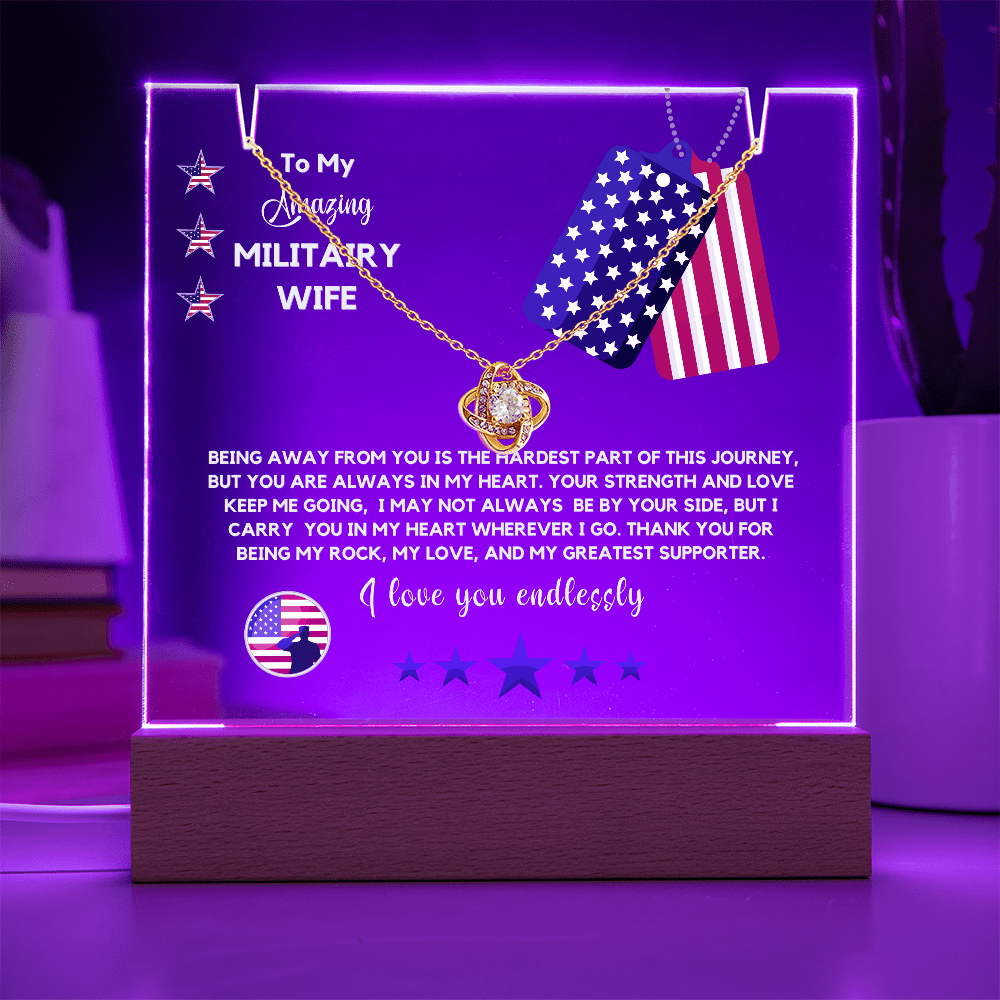 Military Wife Gift β A Timeless Expression of Love and Appreciation π