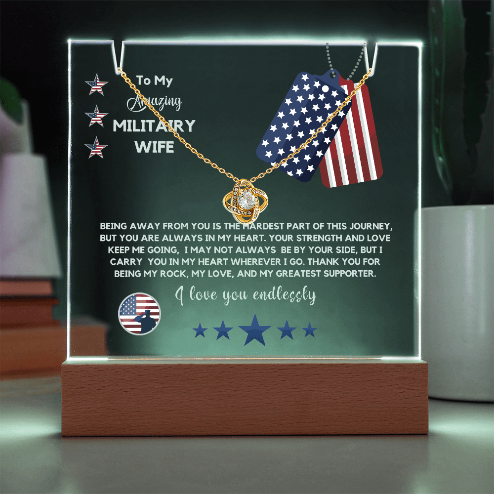 Military Wife Gift β A Timeless Expression of Love and Appreciation π