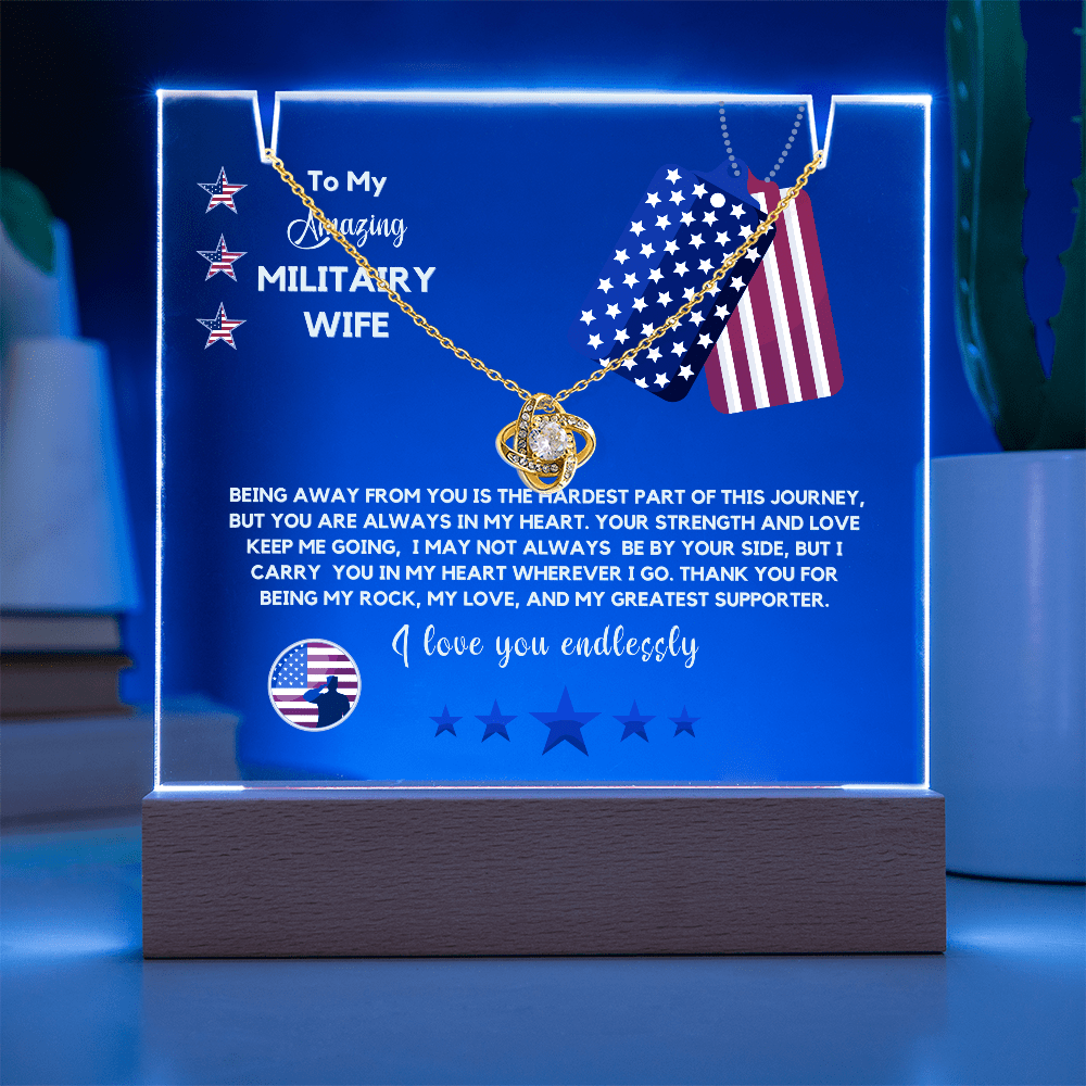 Military Wife Gift β A Timeless Expression of Love and Appreciation π