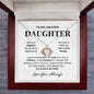 Daughter Crown Pendant Necklace