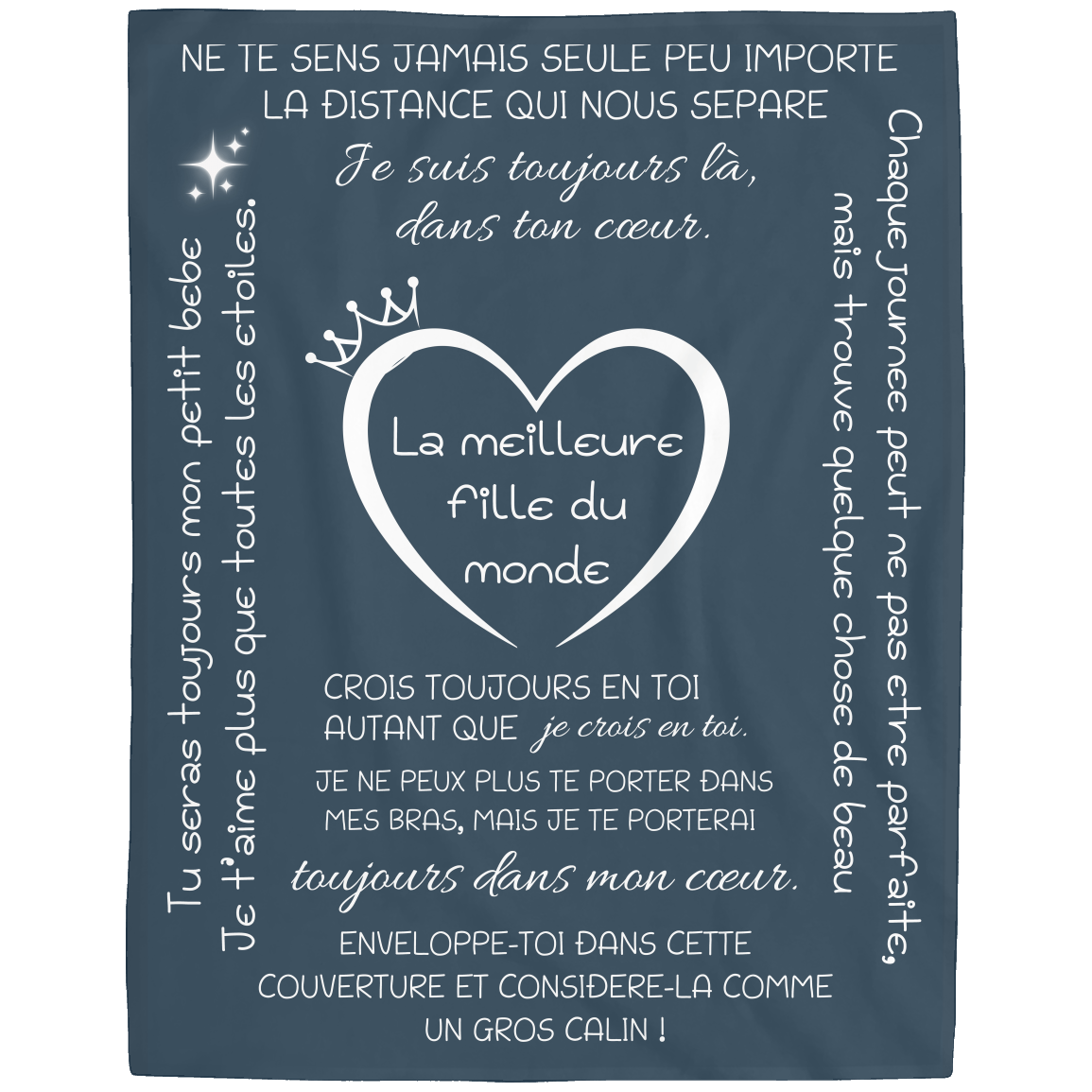 Couverture "La Meilleure Fille du Monde" - Douce, Luxueuse et Confortable