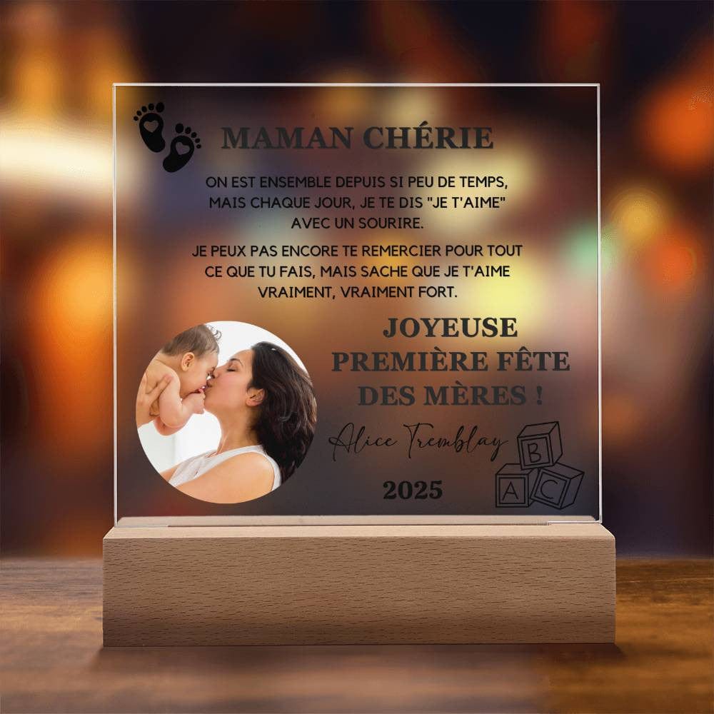 Souvenir Unique Première Fête des Mères - Personnalisable