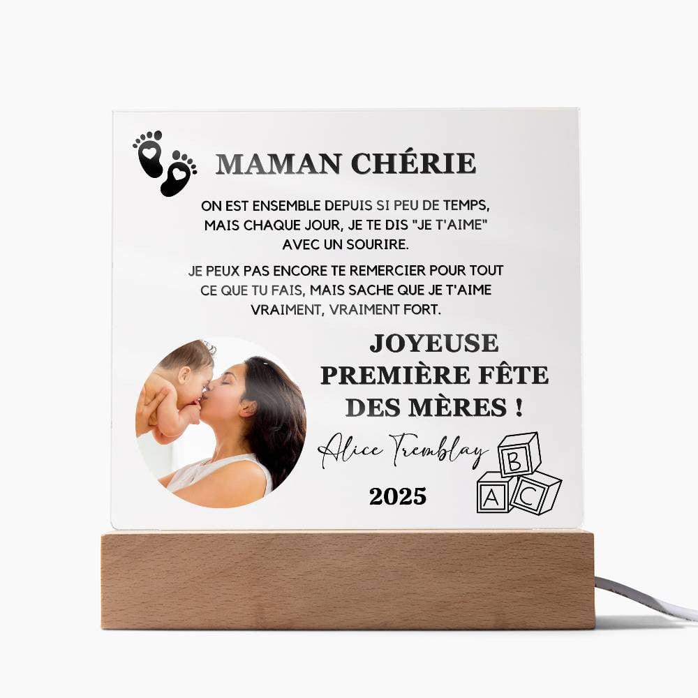 Souvenir Unique Première Fête des Mères - Personnalisable