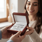To My Daughter From Dad – Heart Necklace