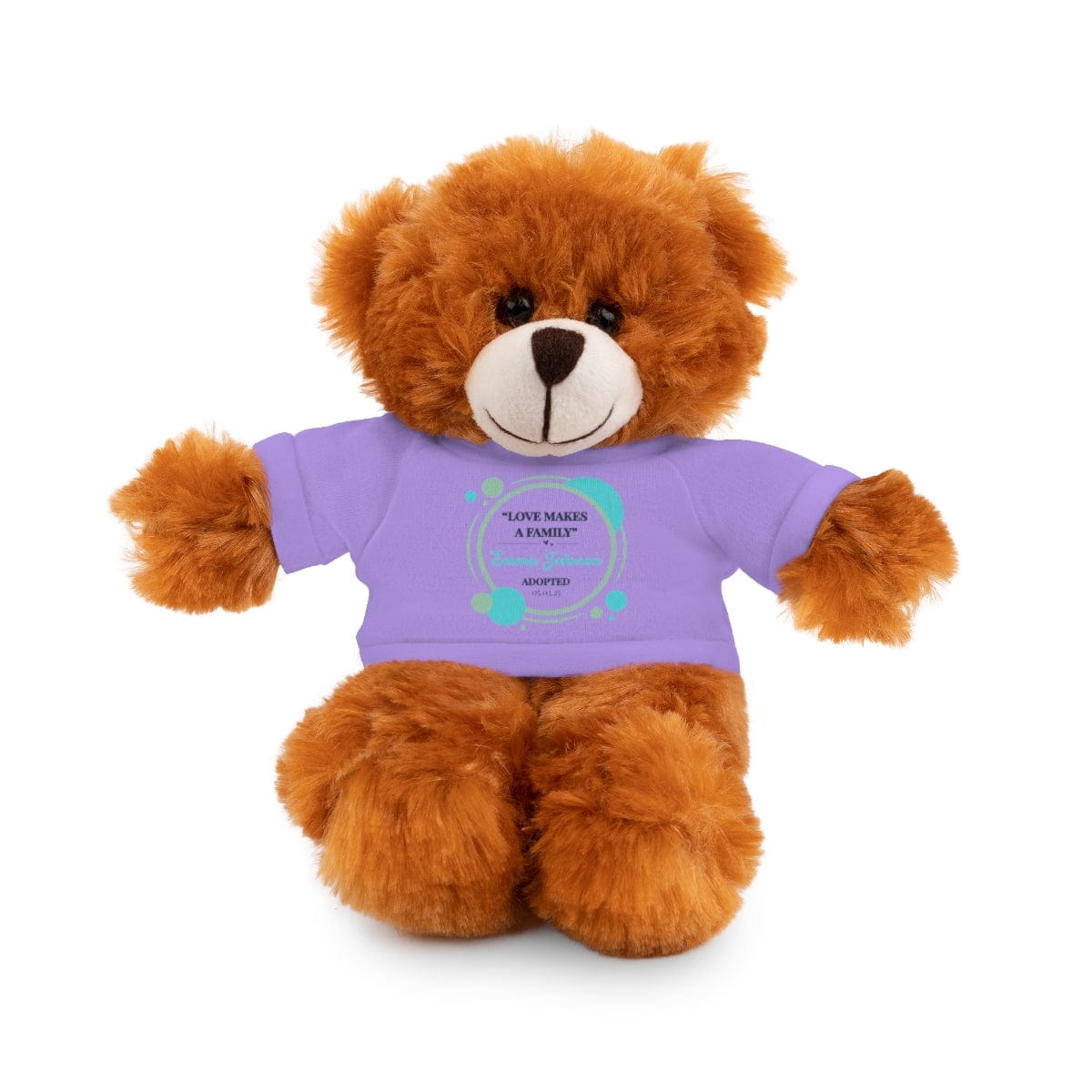 "Forever Family" Custom Adoption Plush Toy