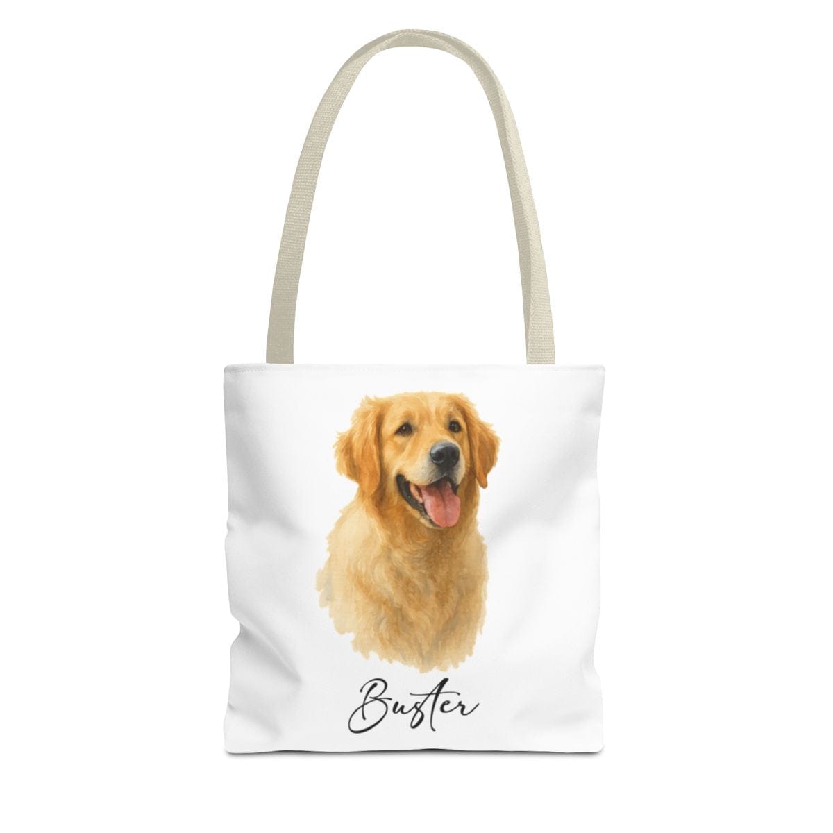 Pet Watercolor Portrait Tote Bag – Personalized