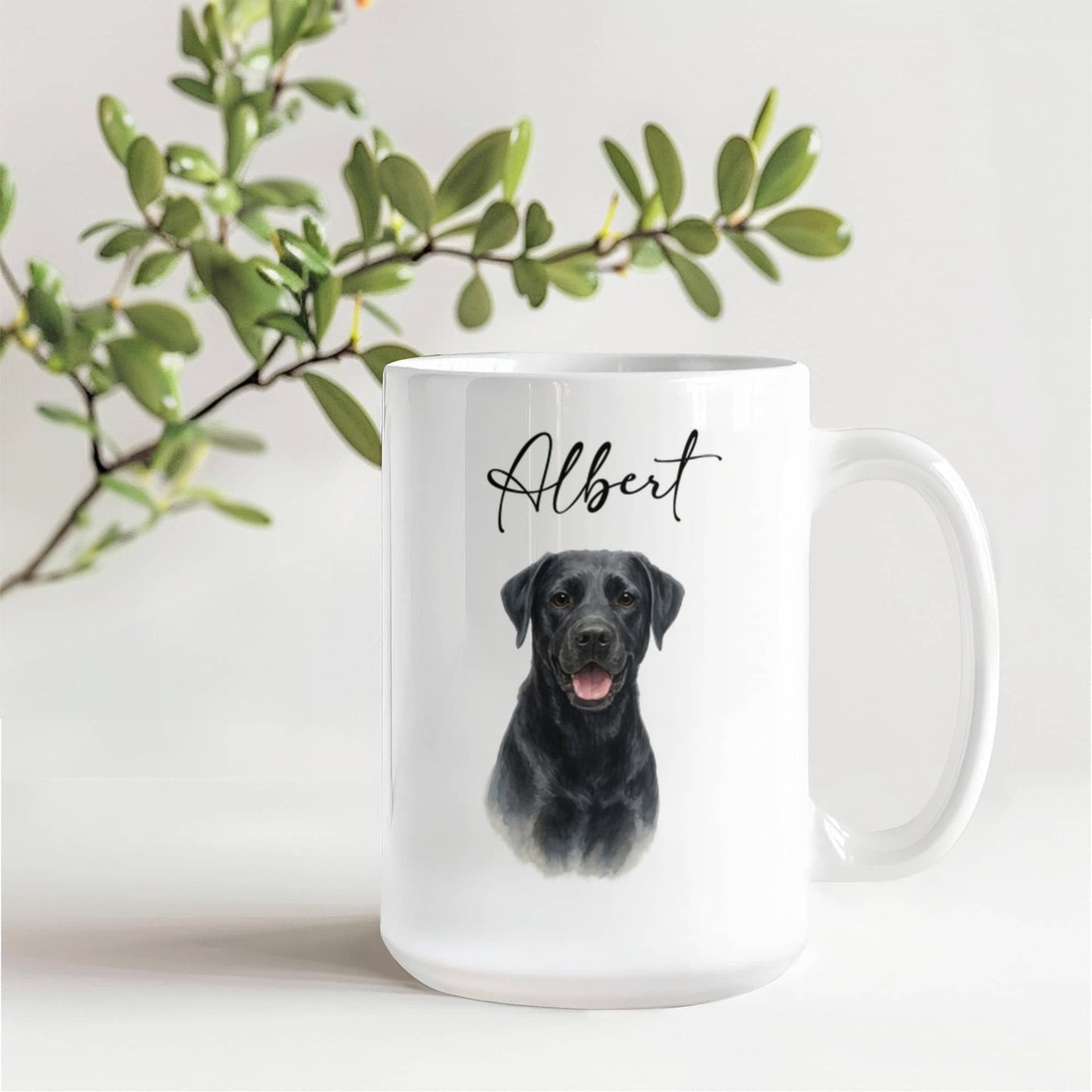 Custom Watercolor Pet Mug