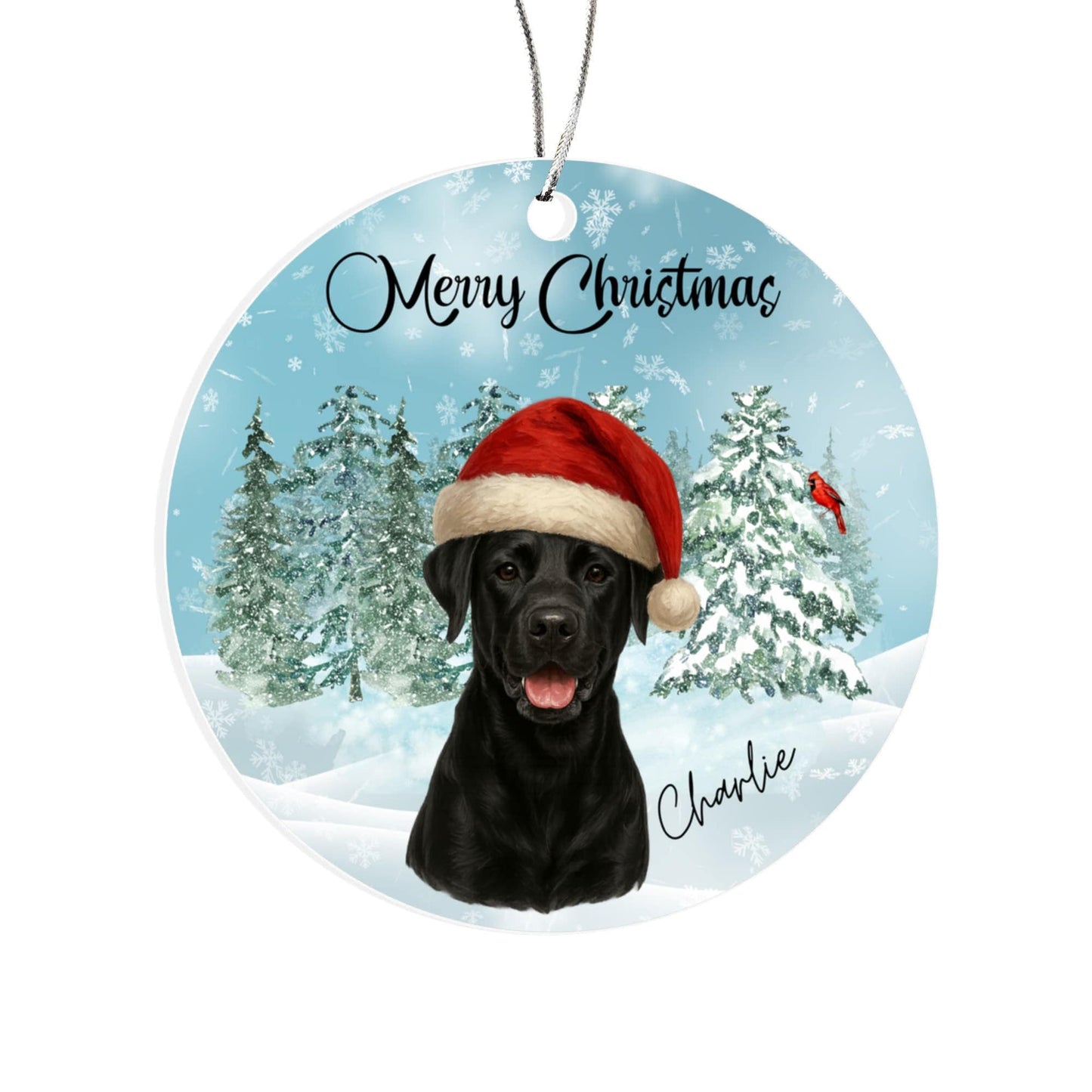 Custom Pet Christmas Ornament