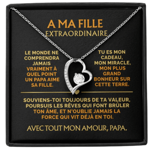 Collier "Amour de Papa" pour Fille