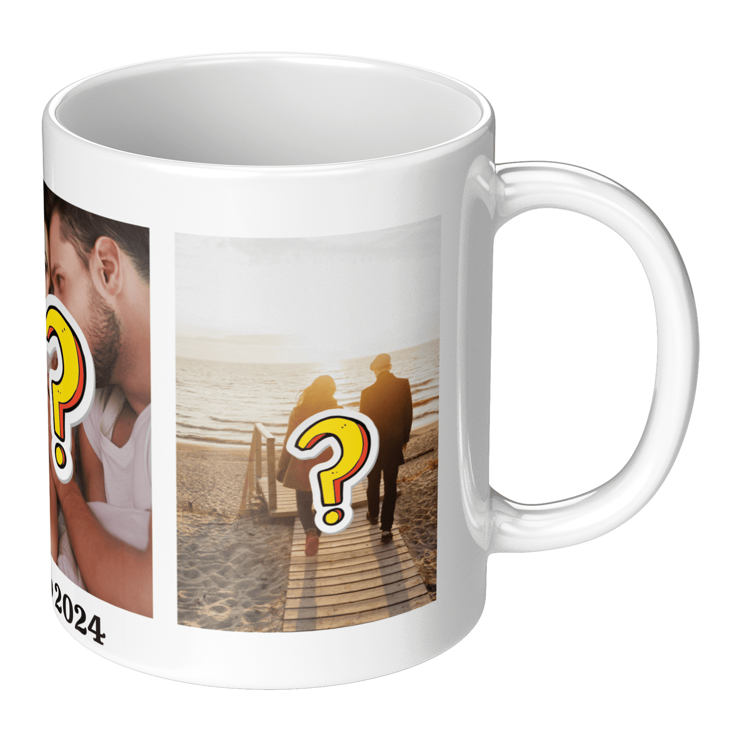 TikTok Surprise Picture Coffe Cup - 11oz White or Black Mug