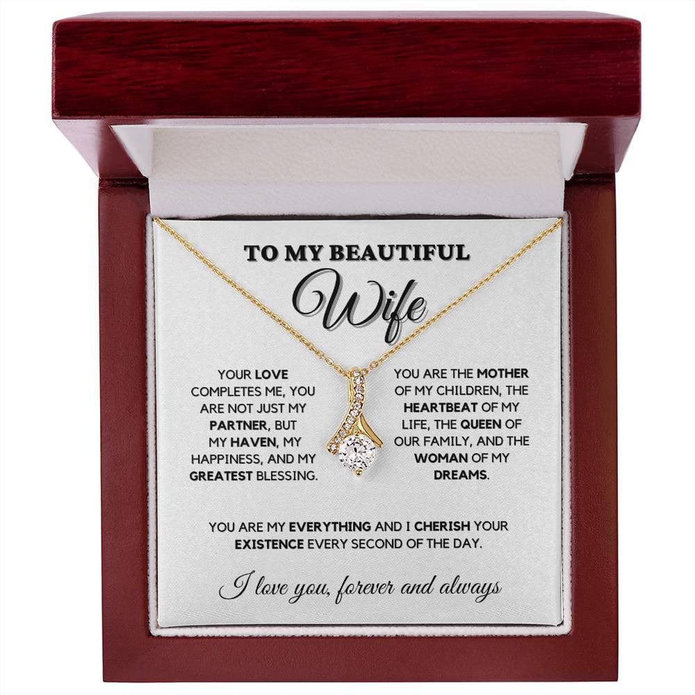 To My Beautiful Wife – You Are My Queen | Romantic Gift for Wife