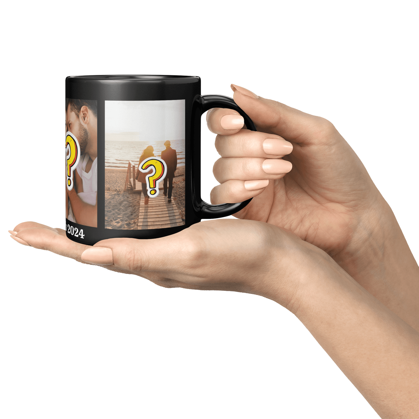 TikTok Surprise Picture Coffe Cup - 11oz White or Black Mug