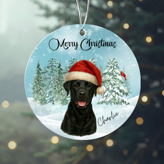 Custom Pet Christmas Ornament