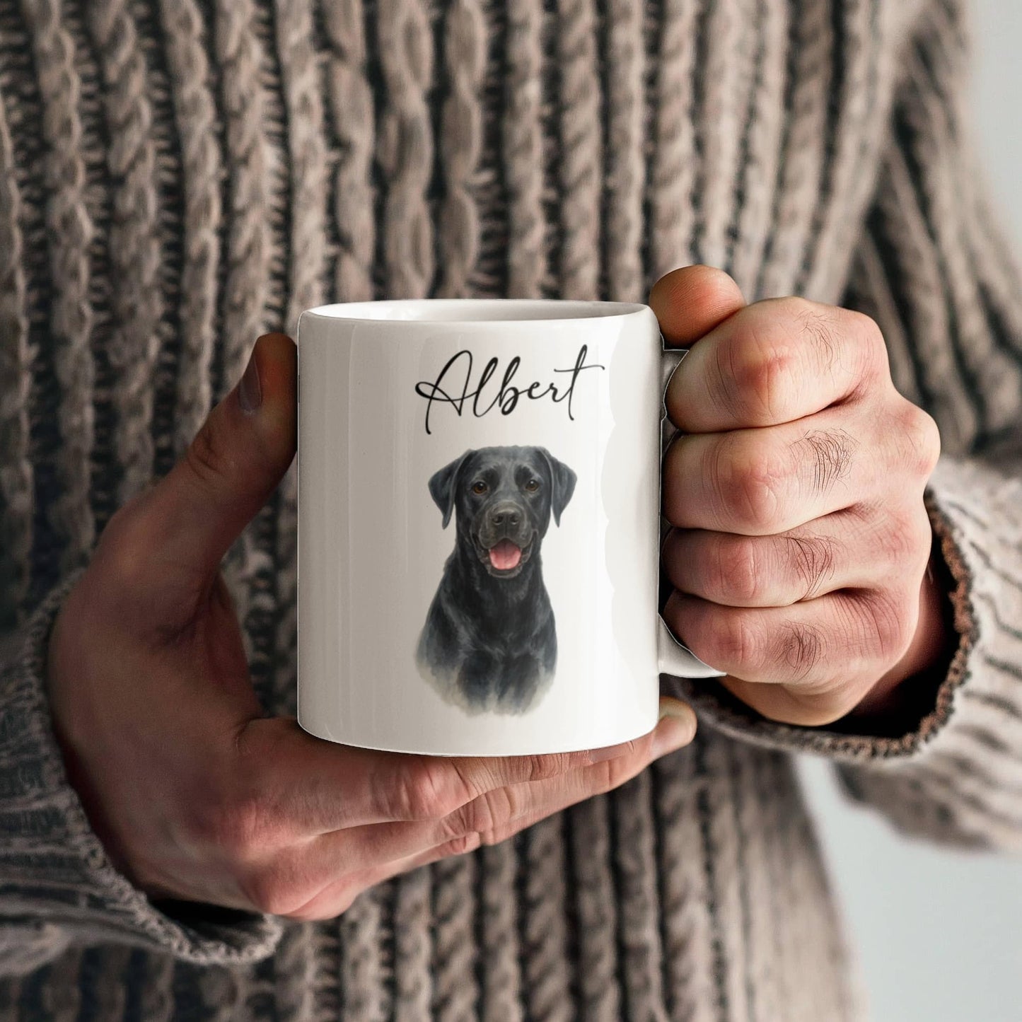 Custom Watercolor Pet Mug