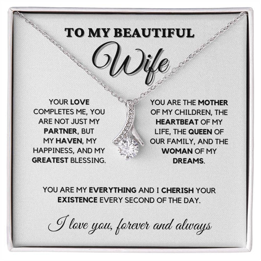 To My Beautiful Wife – You Are My Queen | Romantic Gift for Wife