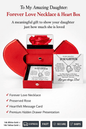 Heart Box Gift Set – To My Amazing Daughter