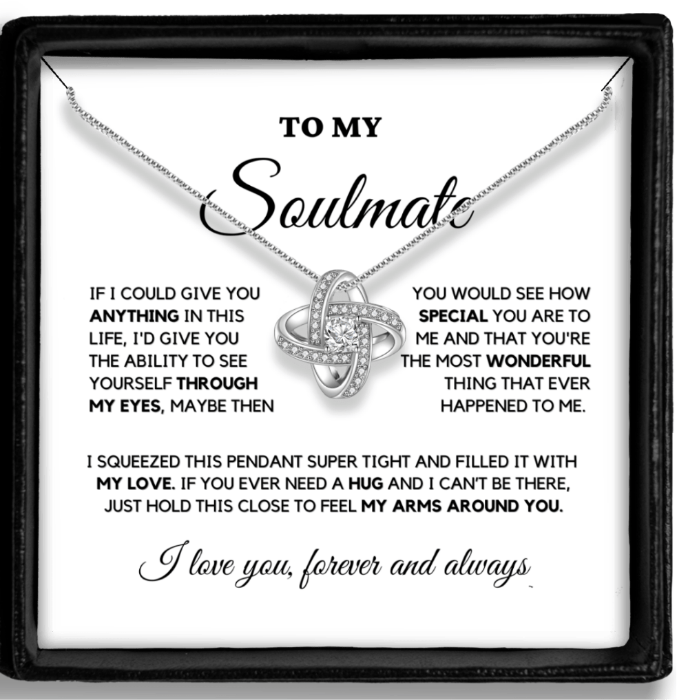 To My Soulmate Necklace | Love Forever And Always