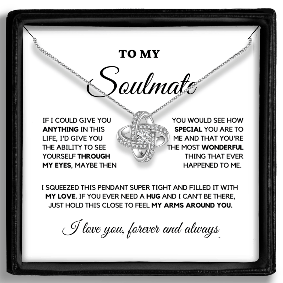 To My Soulmate Necklace | Love Forever And Always