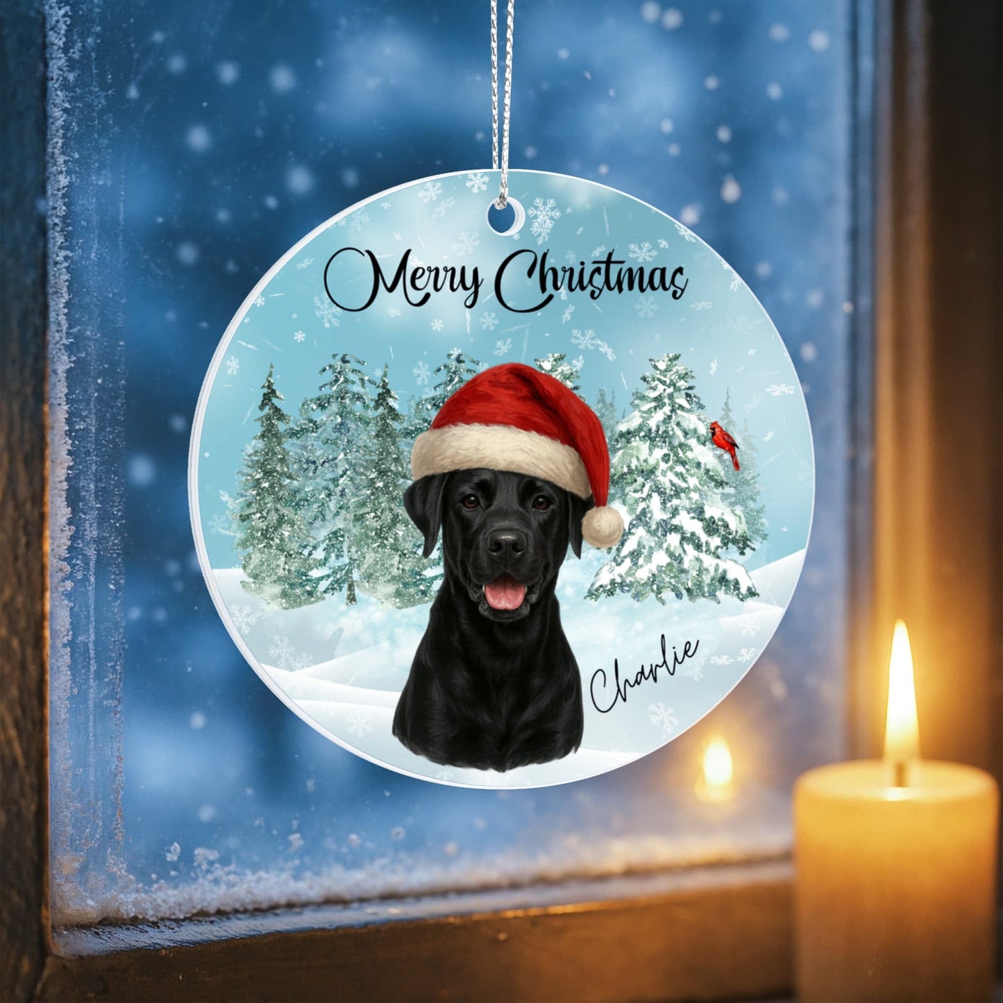 Custom Pet Christmas Ornament