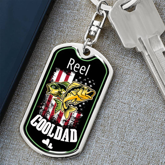 a key chain with a fish on it