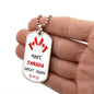 Military Necklace "Make Canada Great Again" - Show Your Canadian Pride