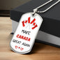 Military Necklace "Make Canada Great Again" - Show Your Canadian Pride