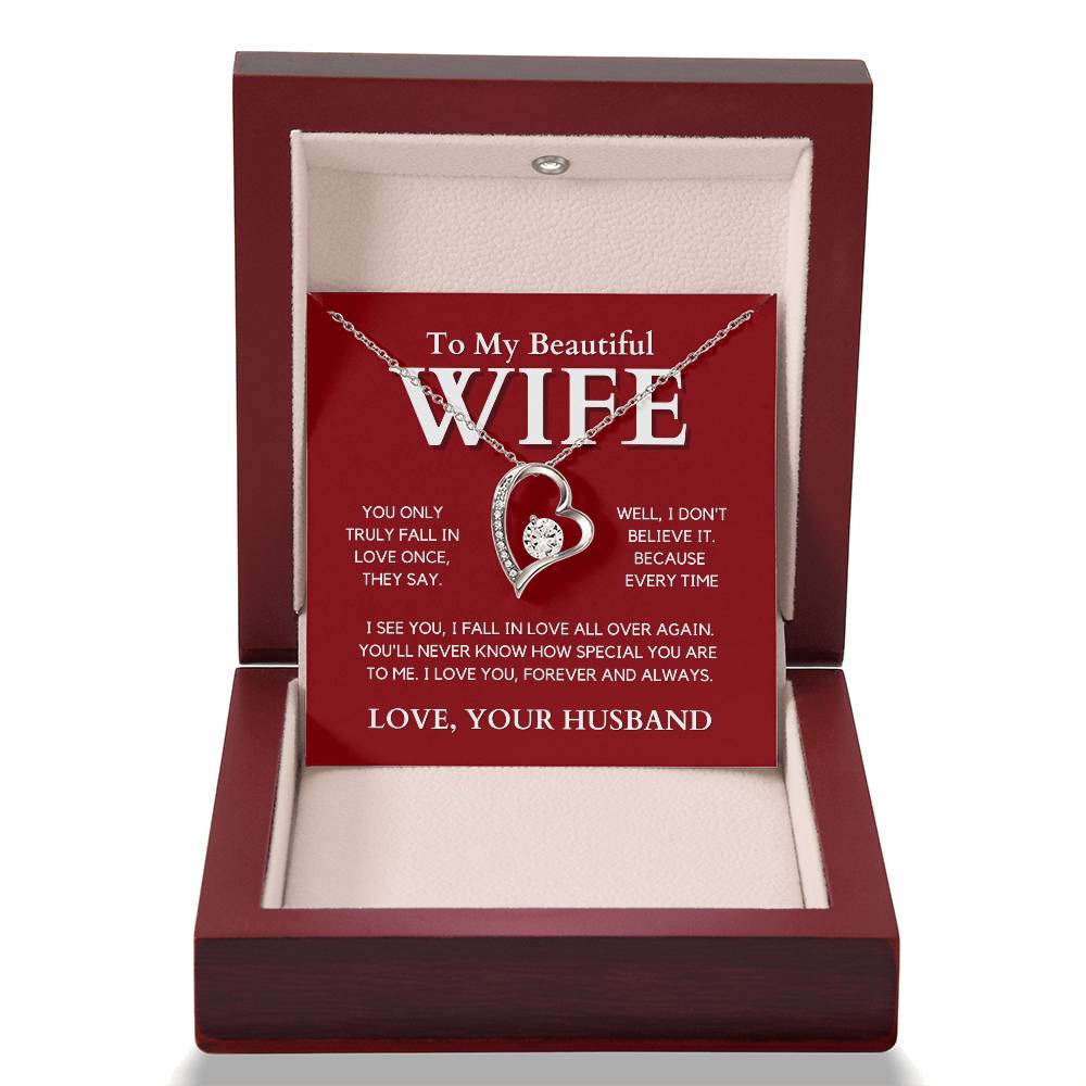 Wife Forever Love Necklace – A Gift Of Endless Love