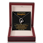 Forever Love Necklace – Gift for Beautiful Daughter from Dad