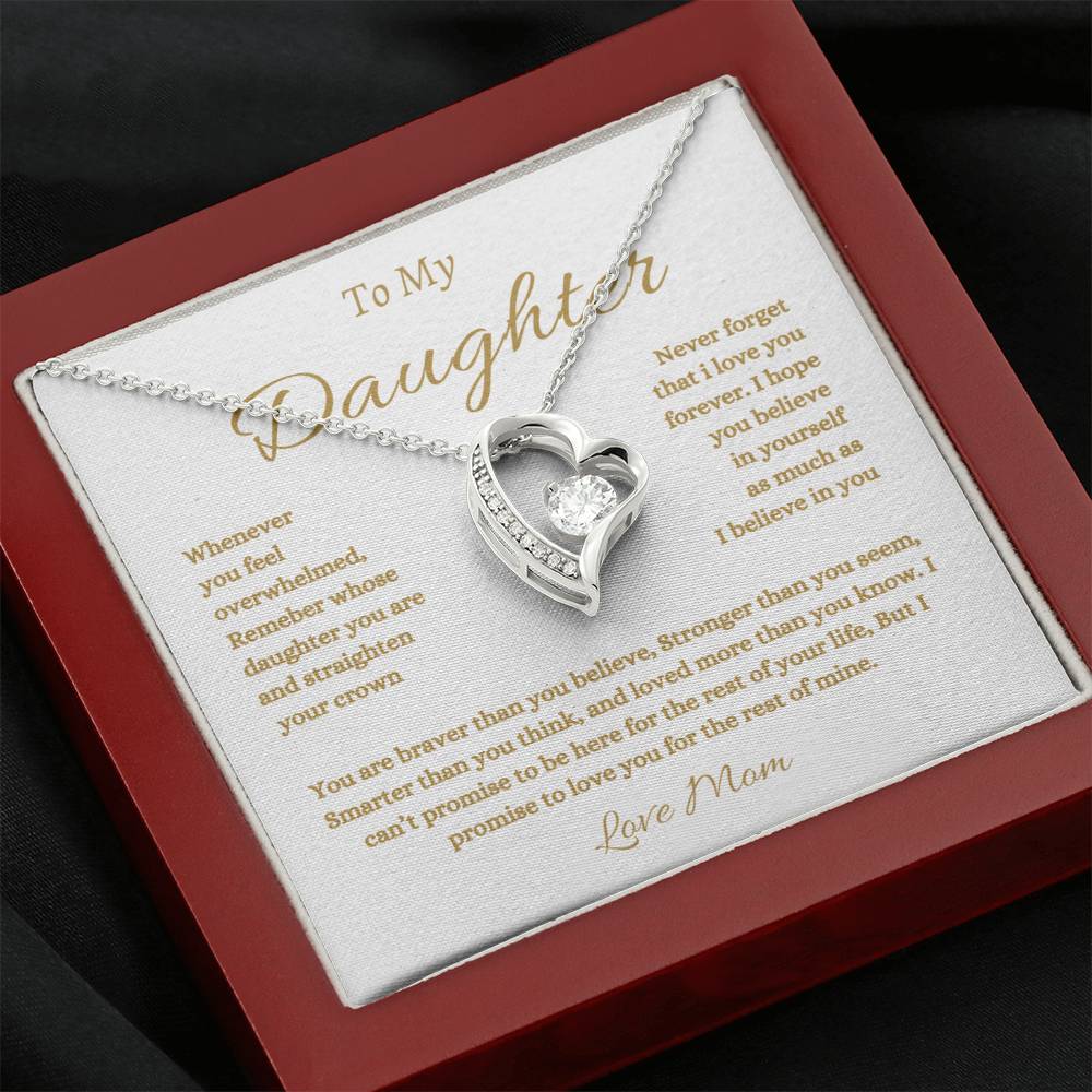 Heart Necklace For Daughter