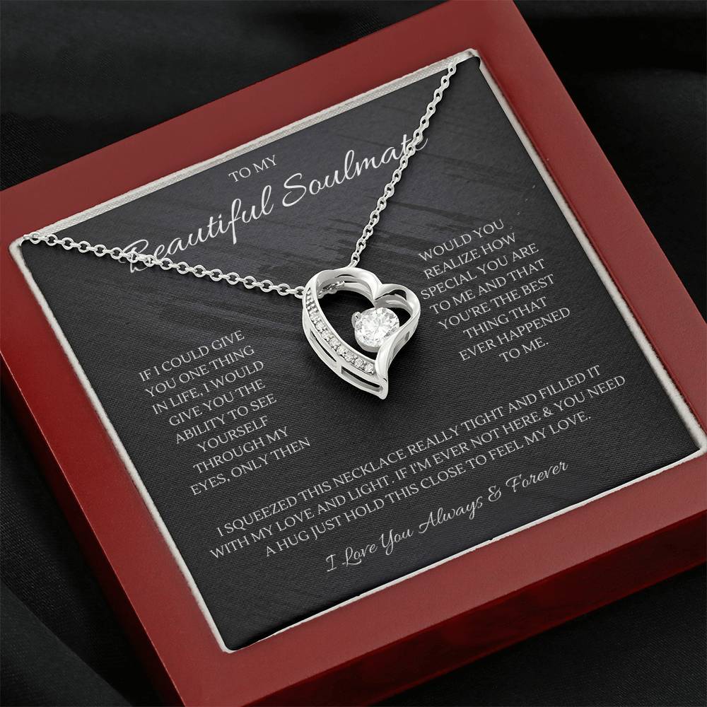 Soulmate Necklace Gift From Boyfriend - Husband