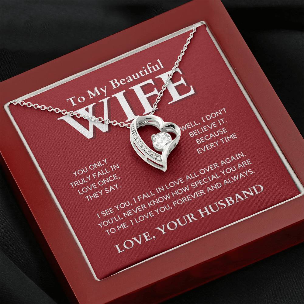 Wife Forever Love Necklace – A Gift Of Endless Love