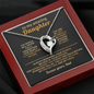 To My Amazing Daughter – Forever Love Necklace from Dad