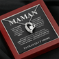 Collier Maman Je T'aime – Bijou Unique Fille à Maman