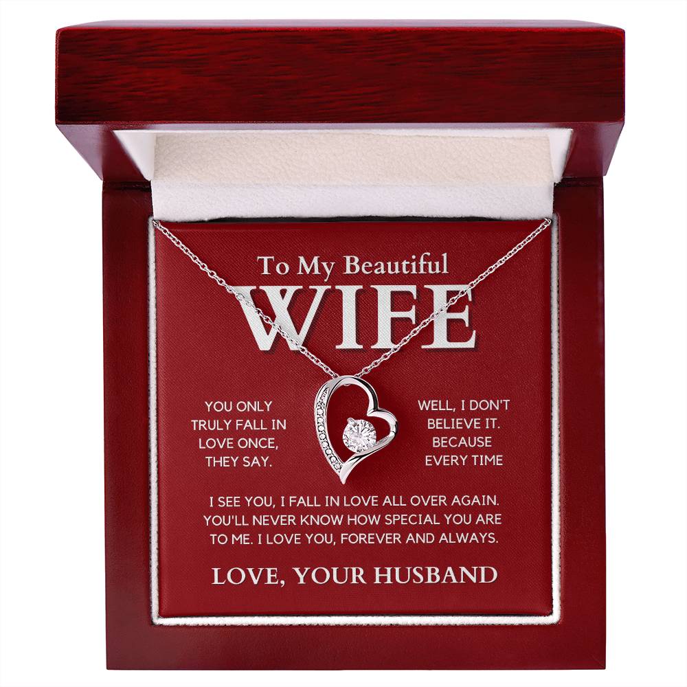 Wife Forever Love Necklace – A Gift Of Endless Love