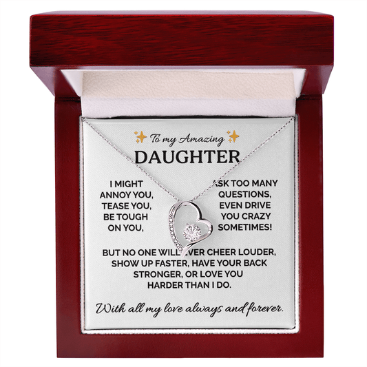 To My Amazing Daughter – A gift she'll cherish forever.
