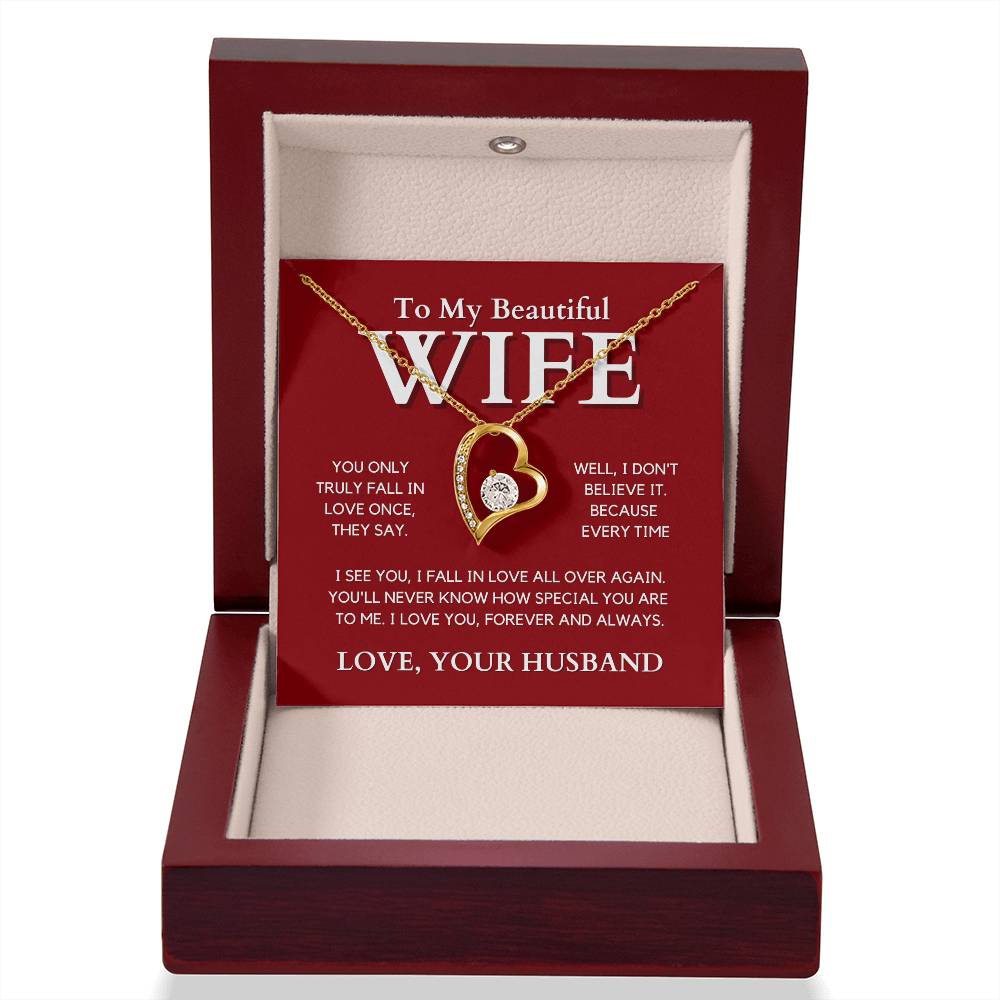 Wife Forever Love Necklace – A Gift Of Endless Love