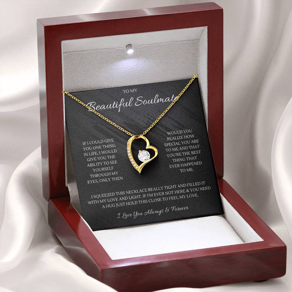 Soulmate Necklace Gift From Boyfriend - Husband