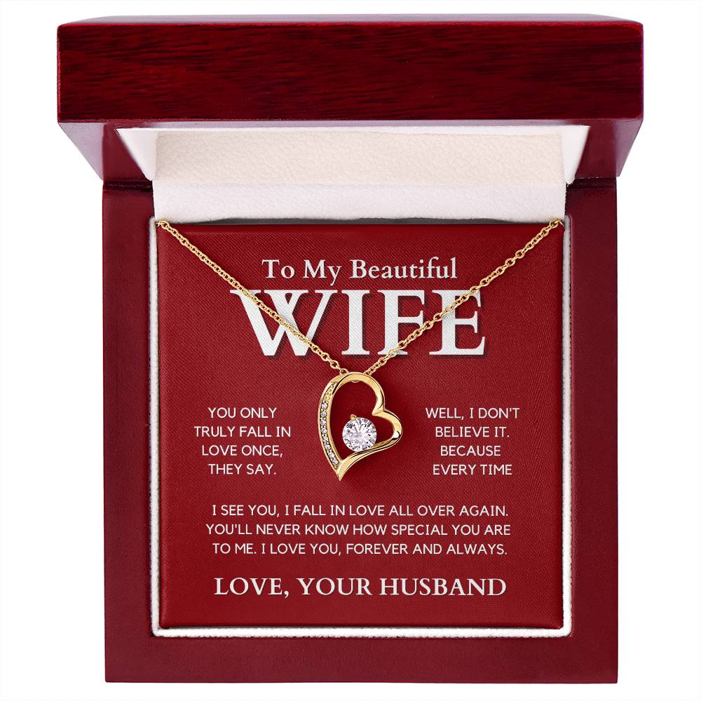 Wife Forever Love Necklace – A Gift Of Endless Love