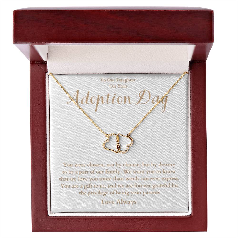 Adoption Day Gift - 10k Gold Necklace