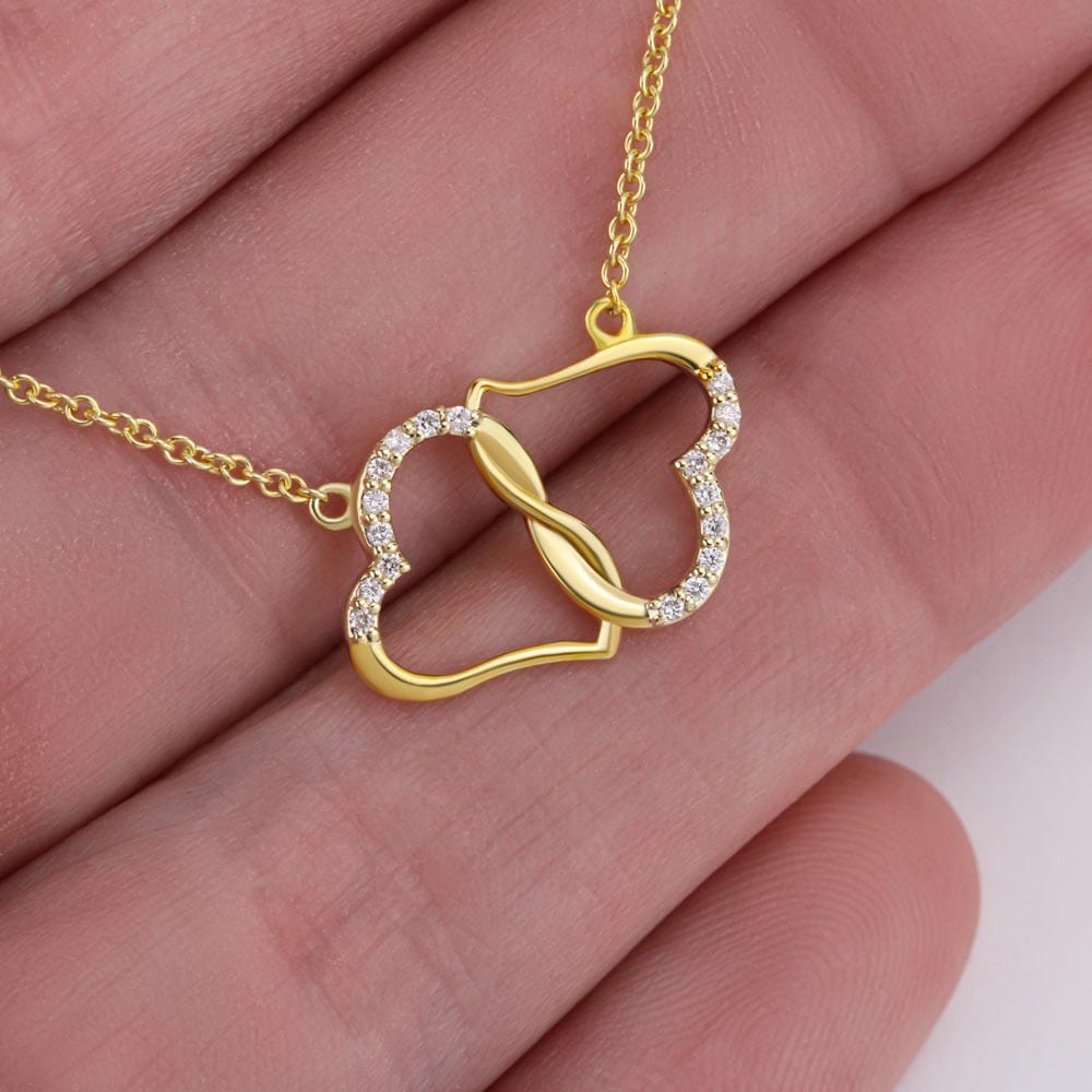 Best Sweet 16 Gold Heart Necklace Gift From Mom