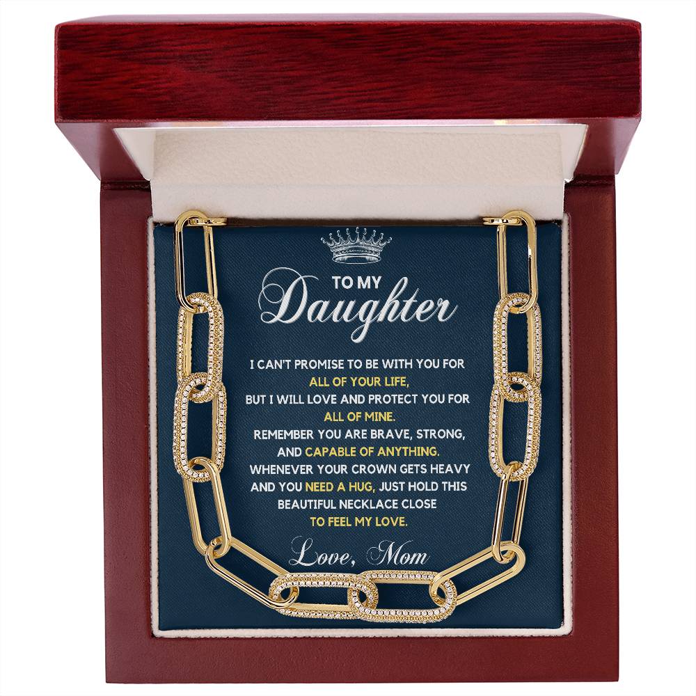 To My Queen Daughter Necklace – A Symbol of Unconditional Love