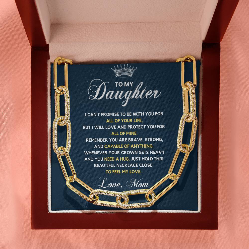 To My Queen Daughter Necklace – A Symbol of Unconditional Love