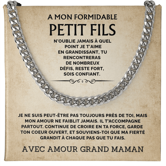 Chaîne Cubaine pour Petit-Fils