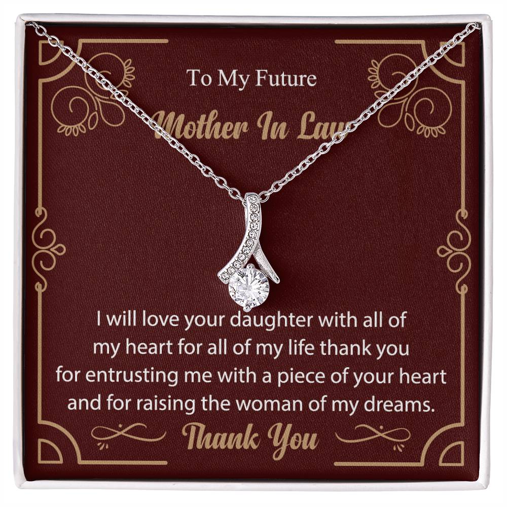 Mother in Law Necklace - Gift for Mother in Law - Wedding Jewelry