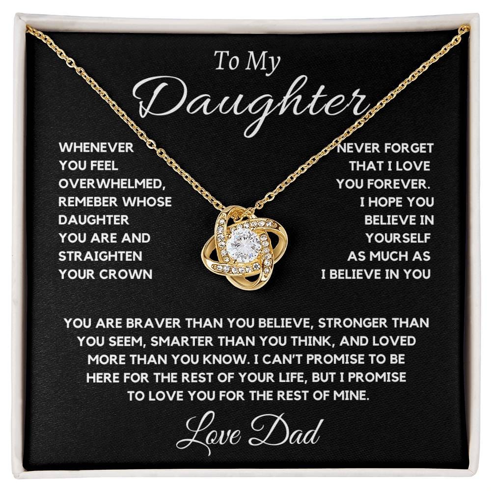 To My Daughter From Dad | Gift from Dad with Inspirational Message