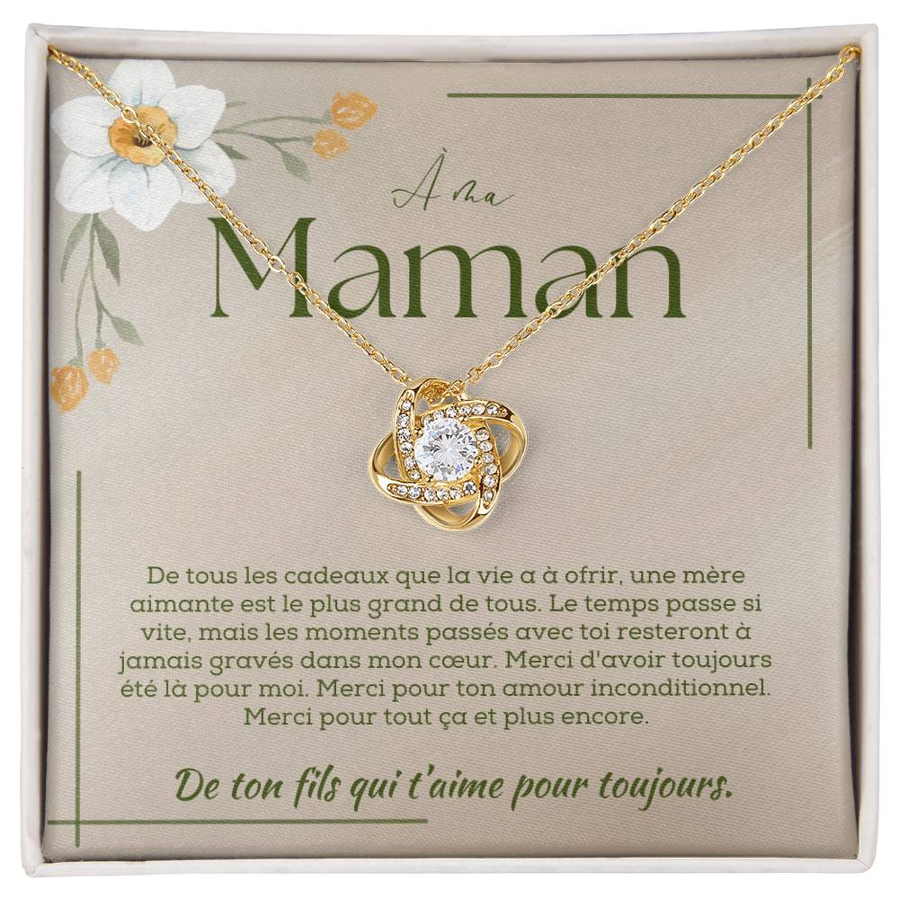 Cadeau Pour Maman De Ton Fils - Collier Pour Elle