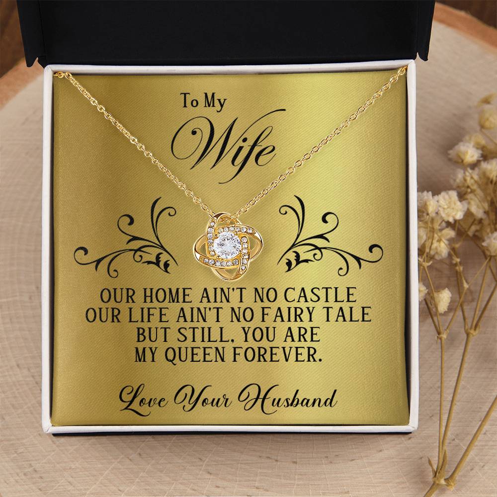 To My Wife Necklace | Wife Birthday Gift | Wife Anniversary Gift